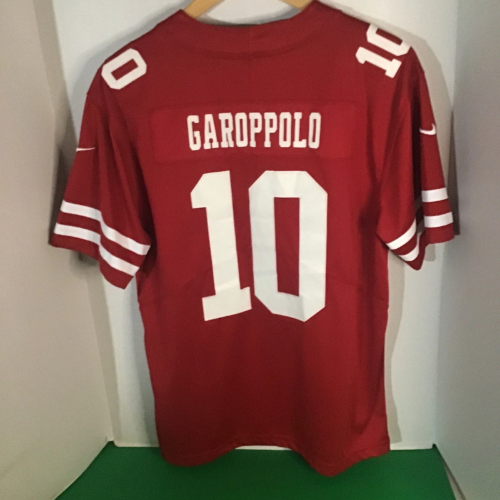 Camiseta Nike On Field San Francisco 49ers Jimmy Garoppolo #10 Talla Juvenil XL