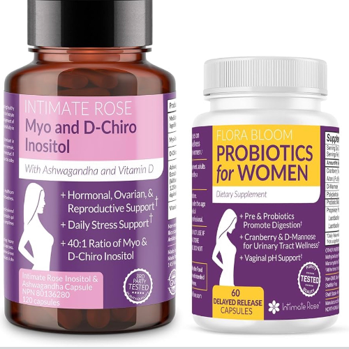 mio-inositol y D-Chiro inositol + probióticos vaginales