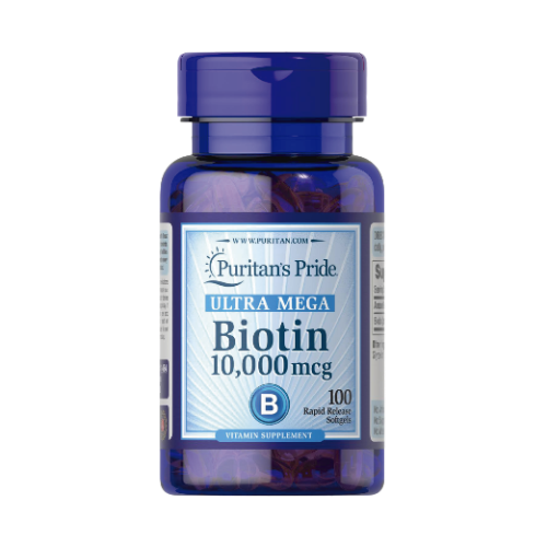 Biotin 10 000 mg 100 cápsulas