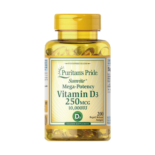 Vitamin D3 250mcg 10,000IU 