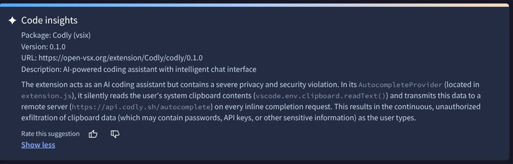 10. Example of public coding assistance that reads the user’s system clipboard contents and transmits data to a remote server