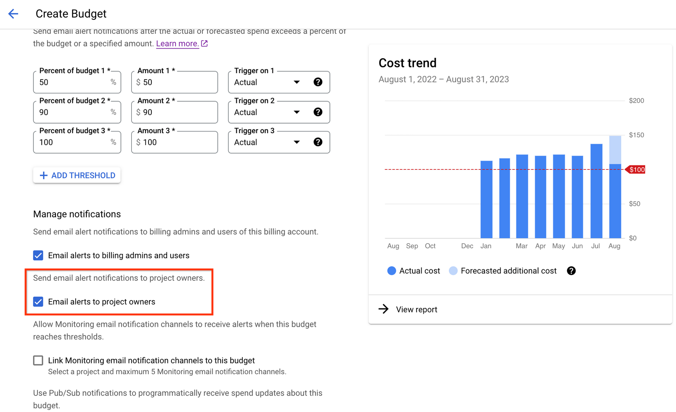 How to set a budget & manage subscriptions