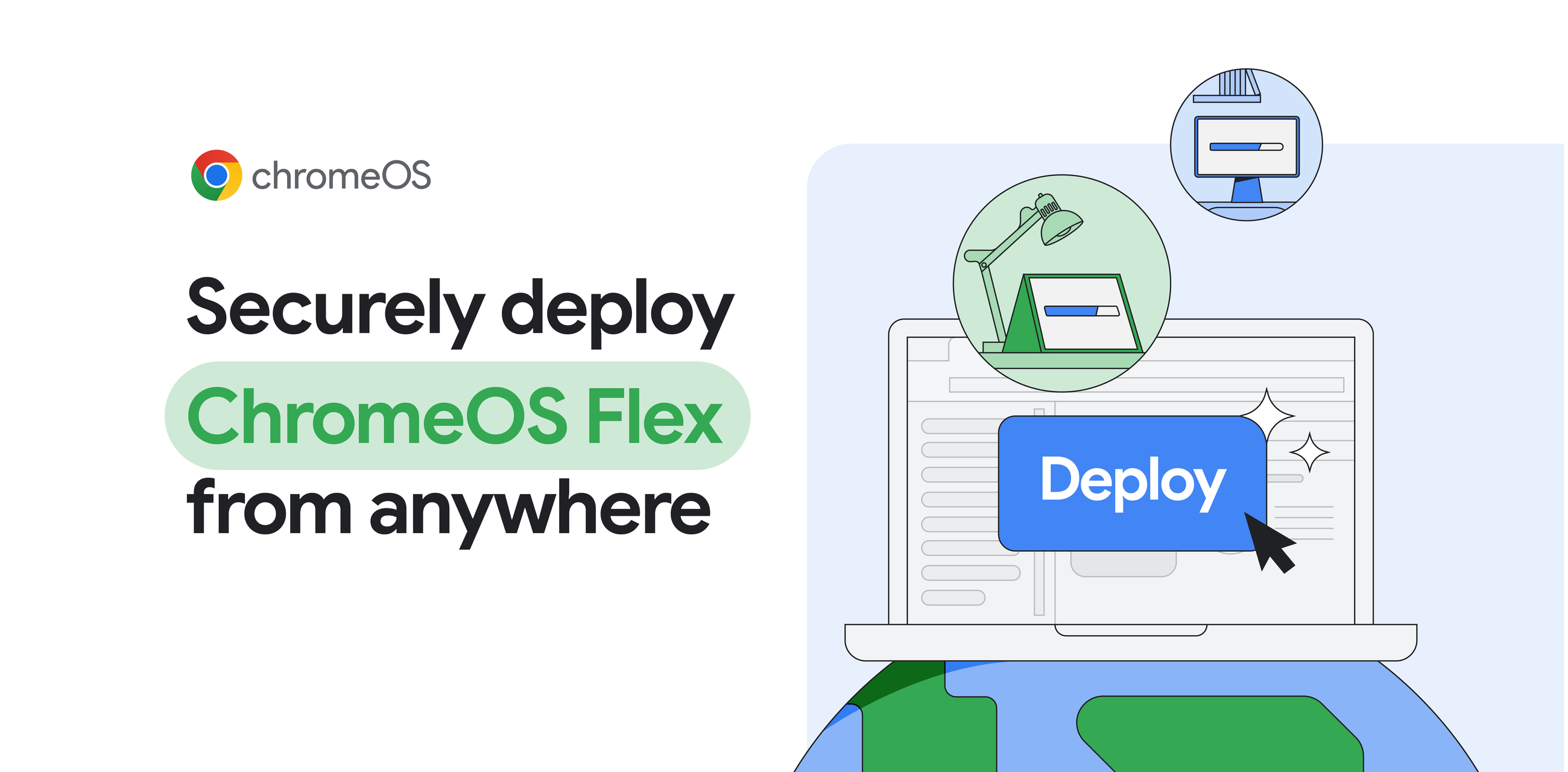 Securely deploy ChromeOS Flex – from anywhere