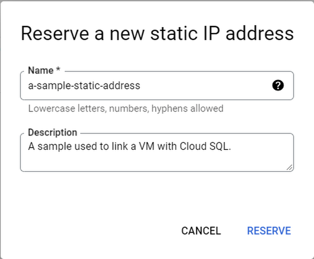 Running MySQL in Google Cloud