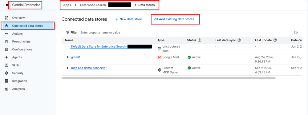 5-Step 7 connect datastore