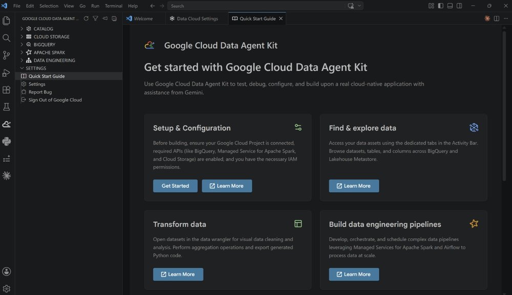 5 Data Agent Kit Extension Installed