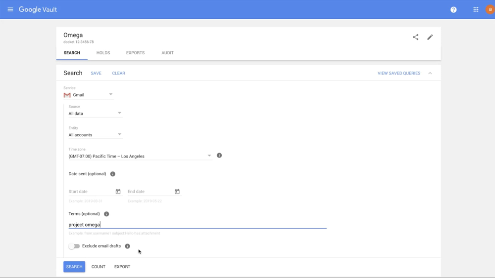 8 - Redesigned Google Vault UI.jpg