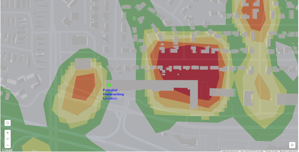 Delivering greater insights for insurance underwriters with BigQuery geospatial analytics