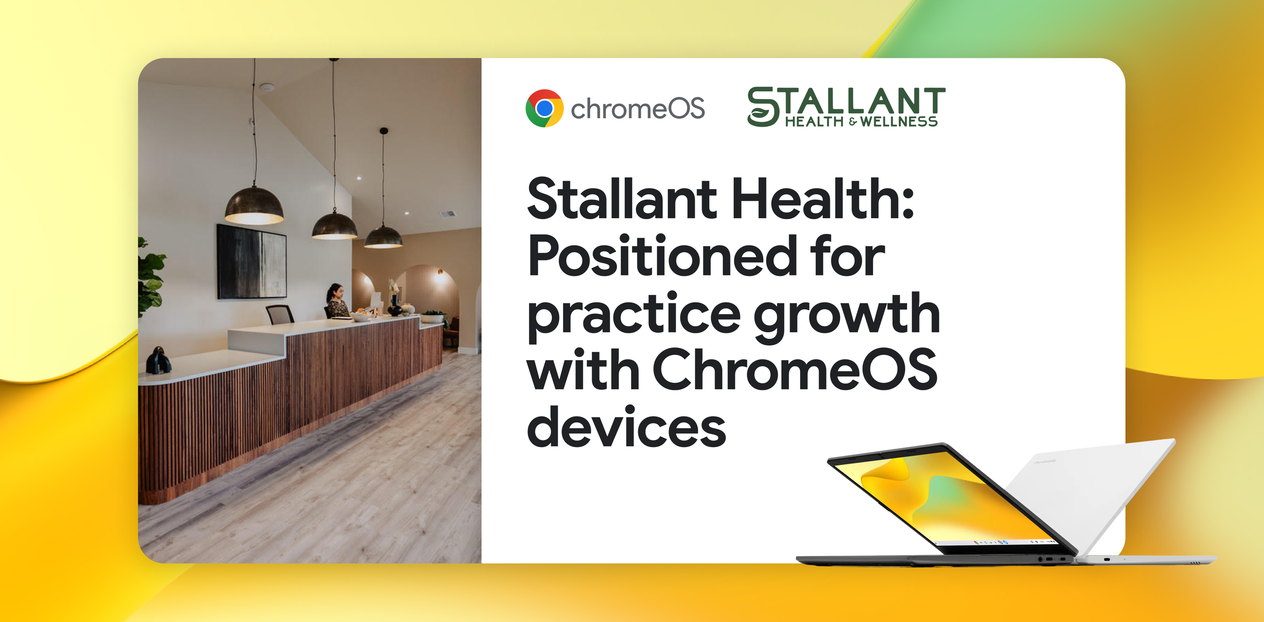 How ChromeOS devices support health and wellness at Stallant Health