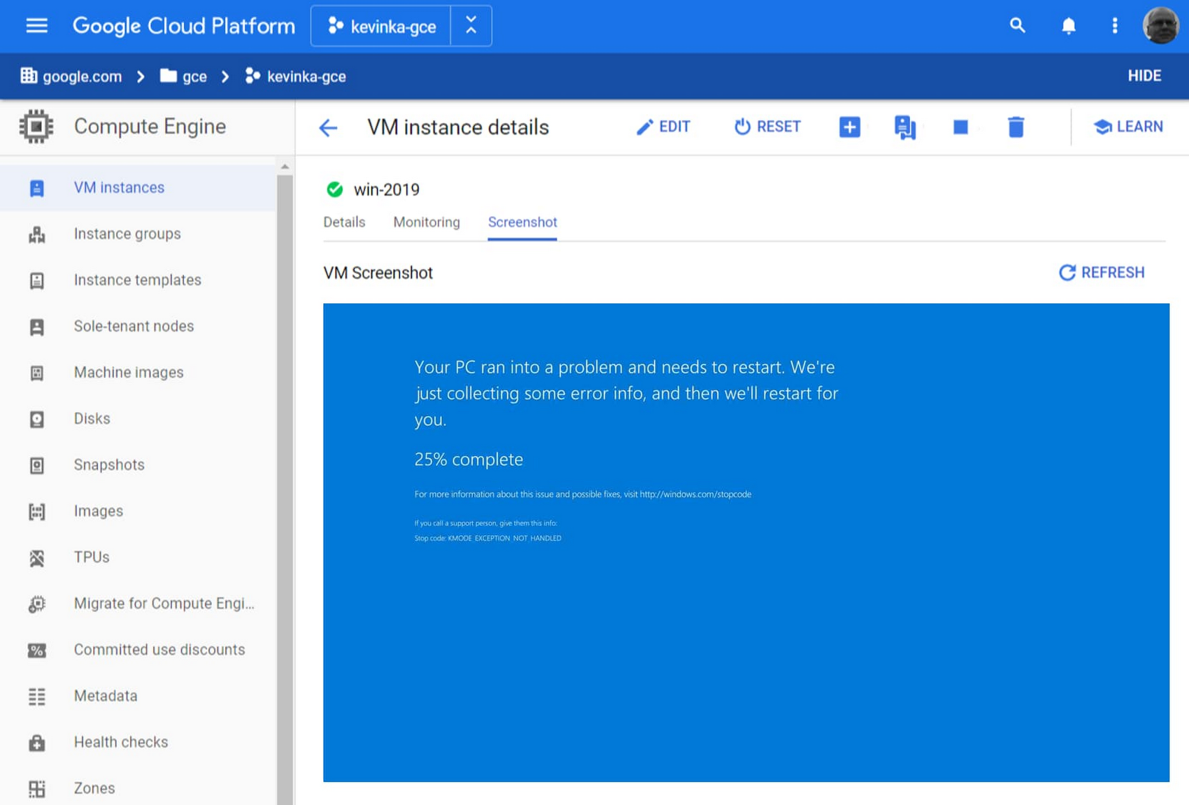 google cloud for mac to windows