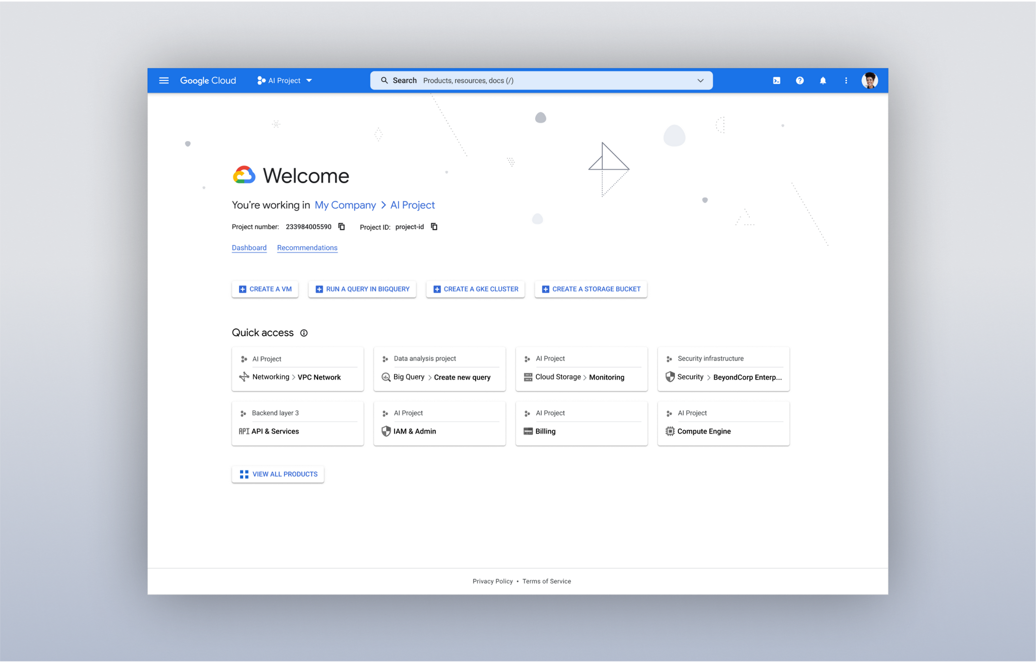 Google Cloud Console