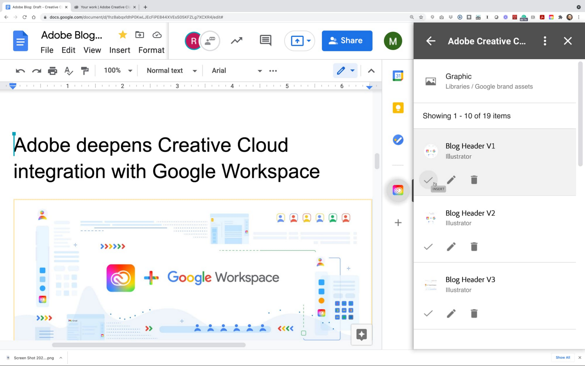 Référentiel Creative Cloud dans Google Docs.jpg