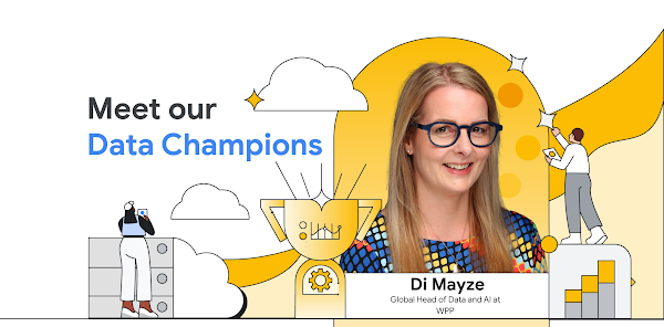 Meet our Data Champions: Di Mayze, calling creative brains to draw stories from data