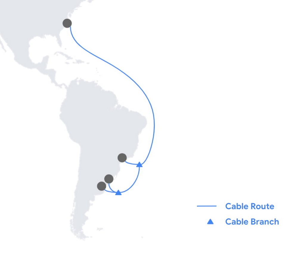 南アメリカの皆様 こんにちは Firmina 海底ケーブルの発表 Google Cloud Blog