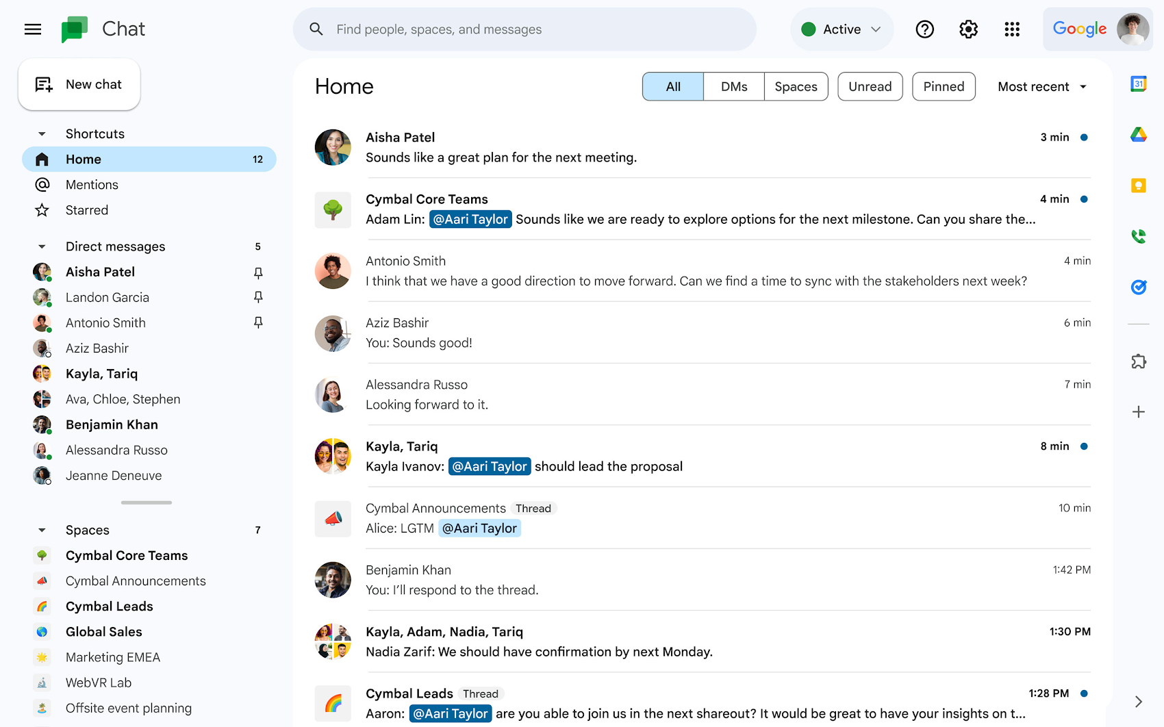 Google Workspace Updates: Add Google Groups to spaces in Google Chat