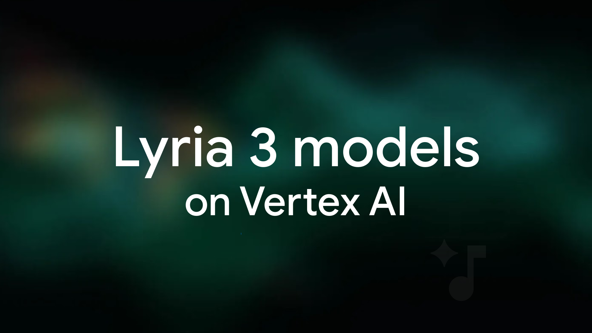 Build music generation into your apps with Lyria 3 models on Vertex AI