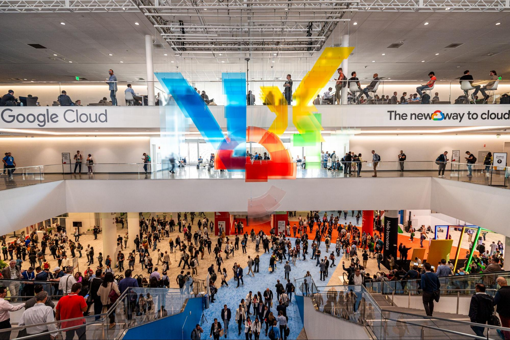 Google Cloud Campaign featured across our Chicago and NYC Inventory