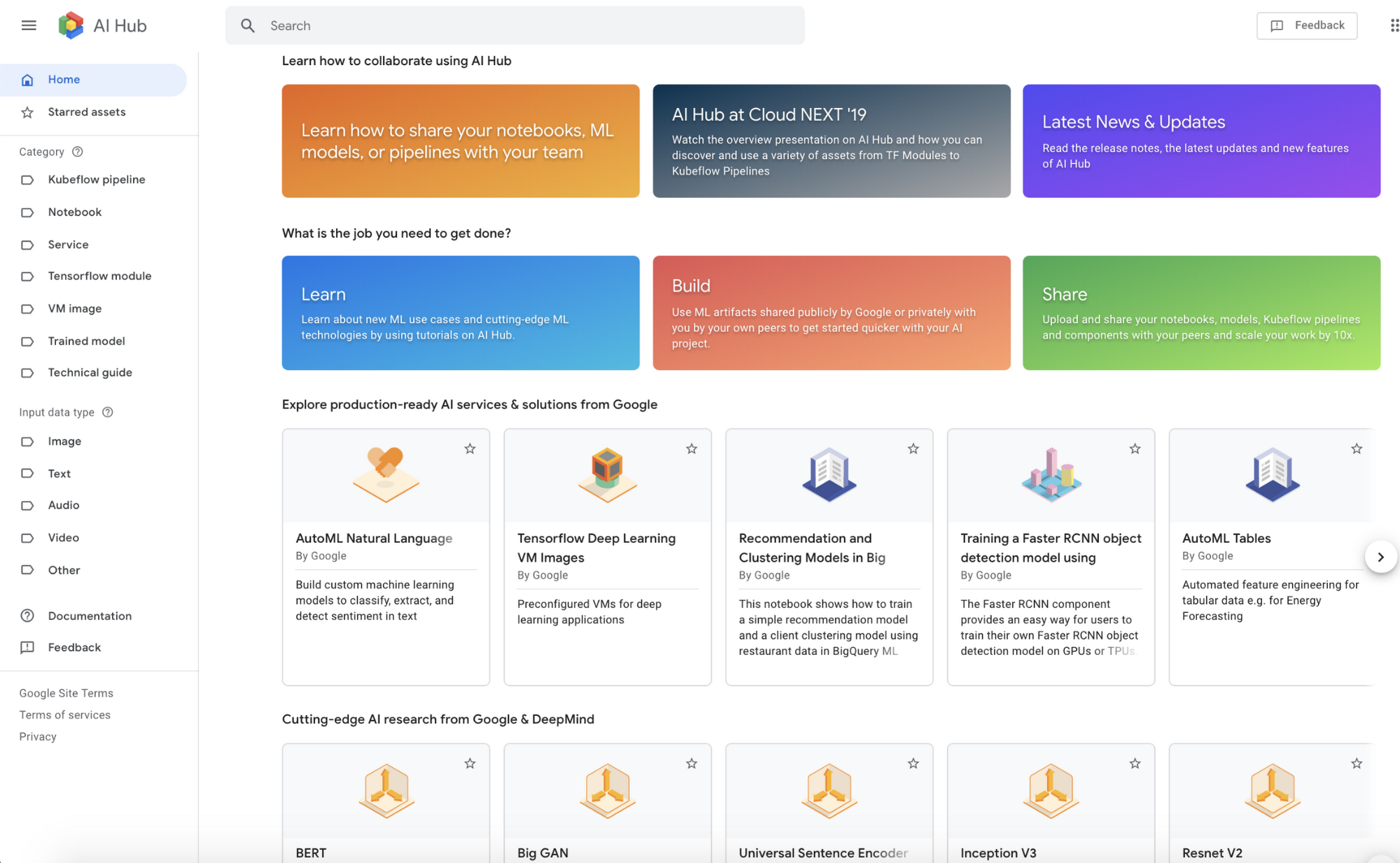 google machine learning software