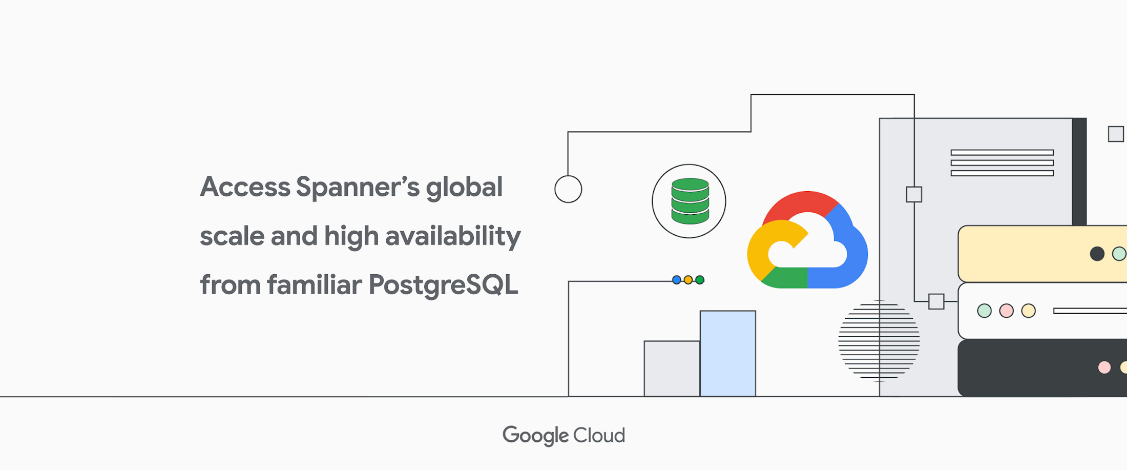 Cloud Spanner is our fully managed relational database that provides the highest levels of consistency and availability at any scale. It‘s trusted b
