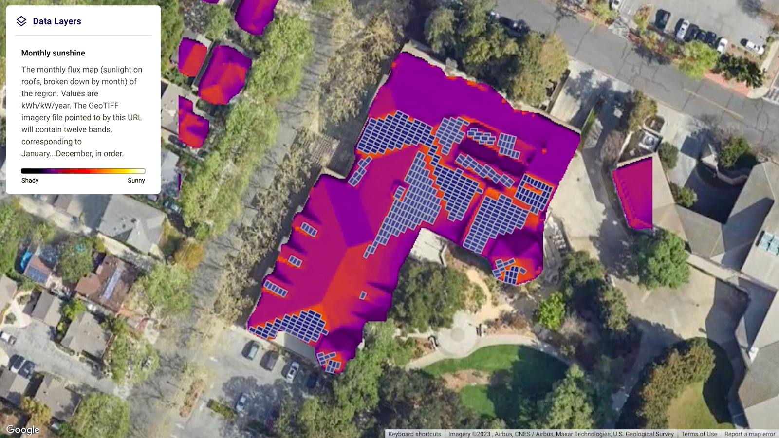 Project Sunroof – Solar Potential calculator from Google