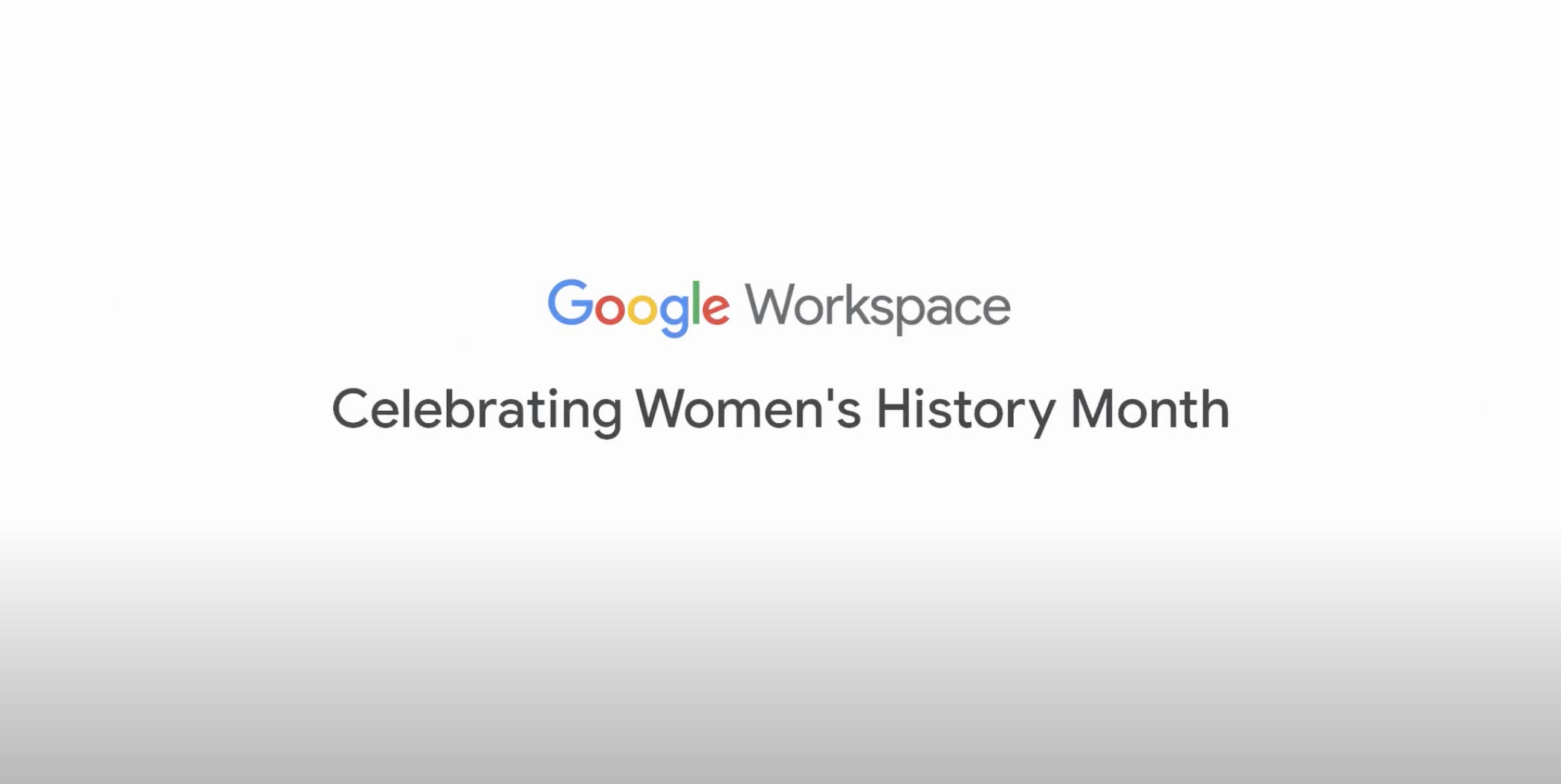 Google Workspace reflects on its Women's History Month 2023