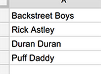 Google Drive to BigQuery - Google Sheet 