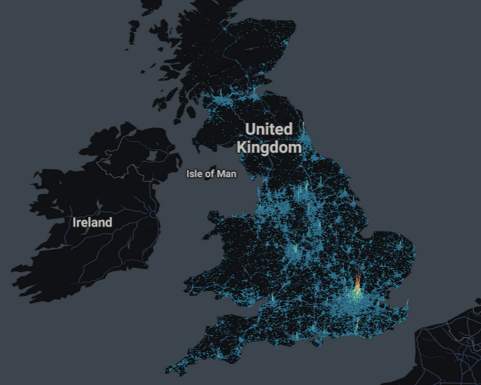 UK image rendered