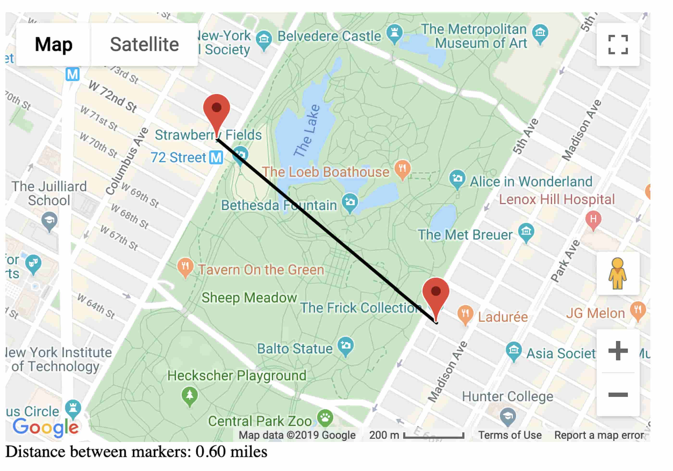 Map Developers Mileage Calculator - The Best Developer Images