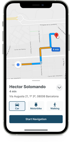 Introducing Last Mile Fleet Solution Google Maps Platform Google   Driver App 2 Iphone.max 864x485 