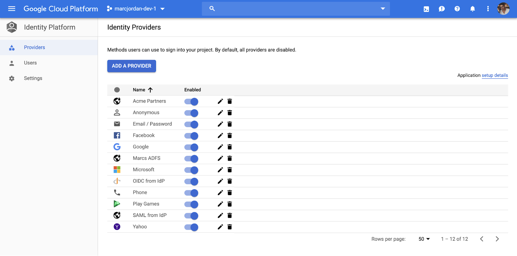 Getting started with Google Identity Platform