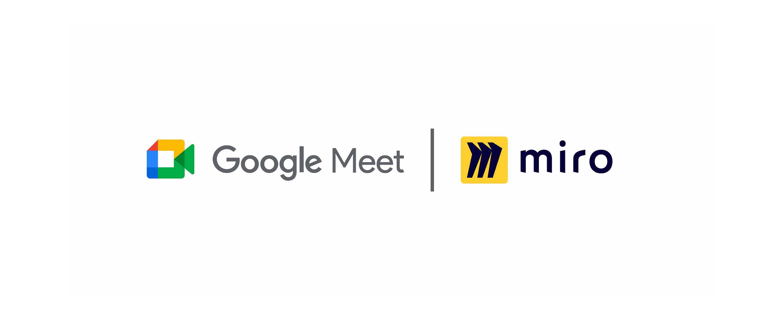 A new integration of Google Meet and Miro is now in general