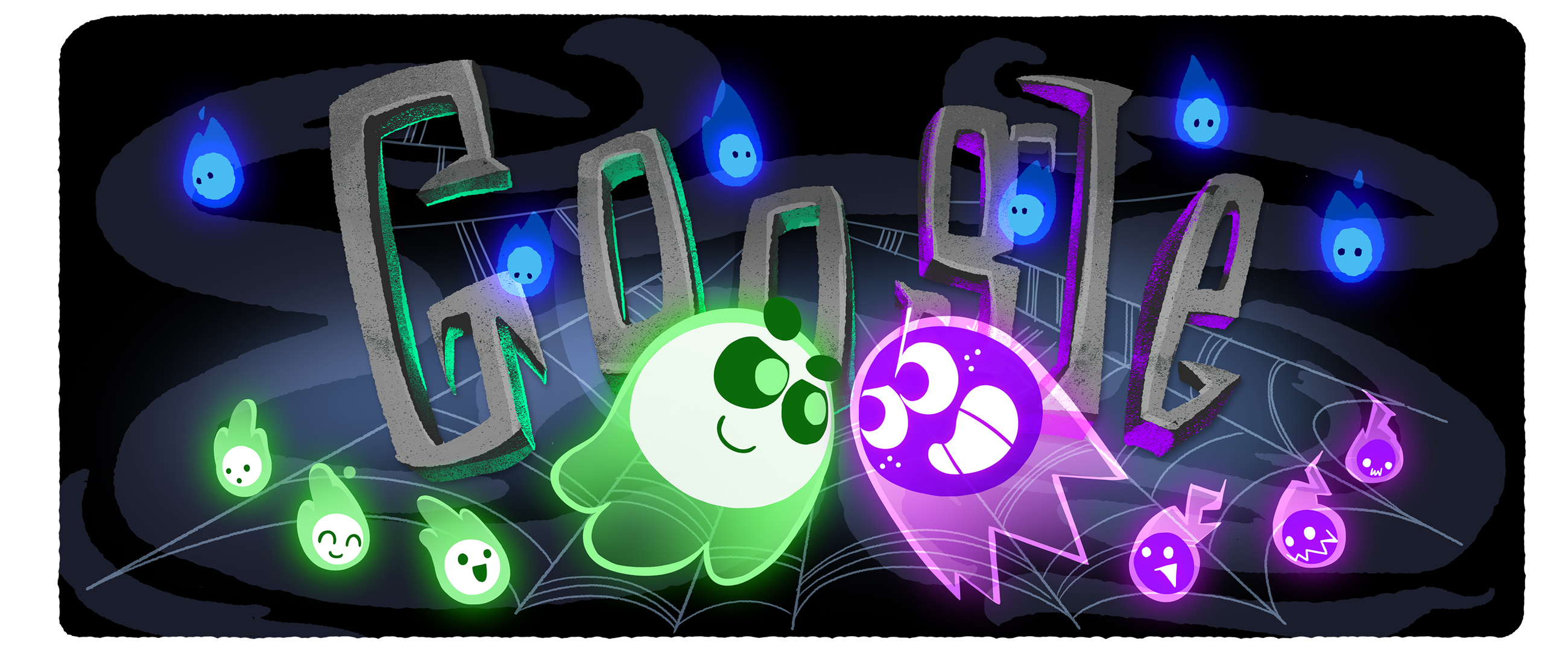 Google Doodle Halloween Game - Spooky Fun from Years