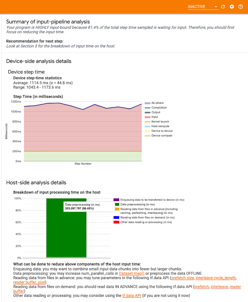 Input-pipeline analyzer