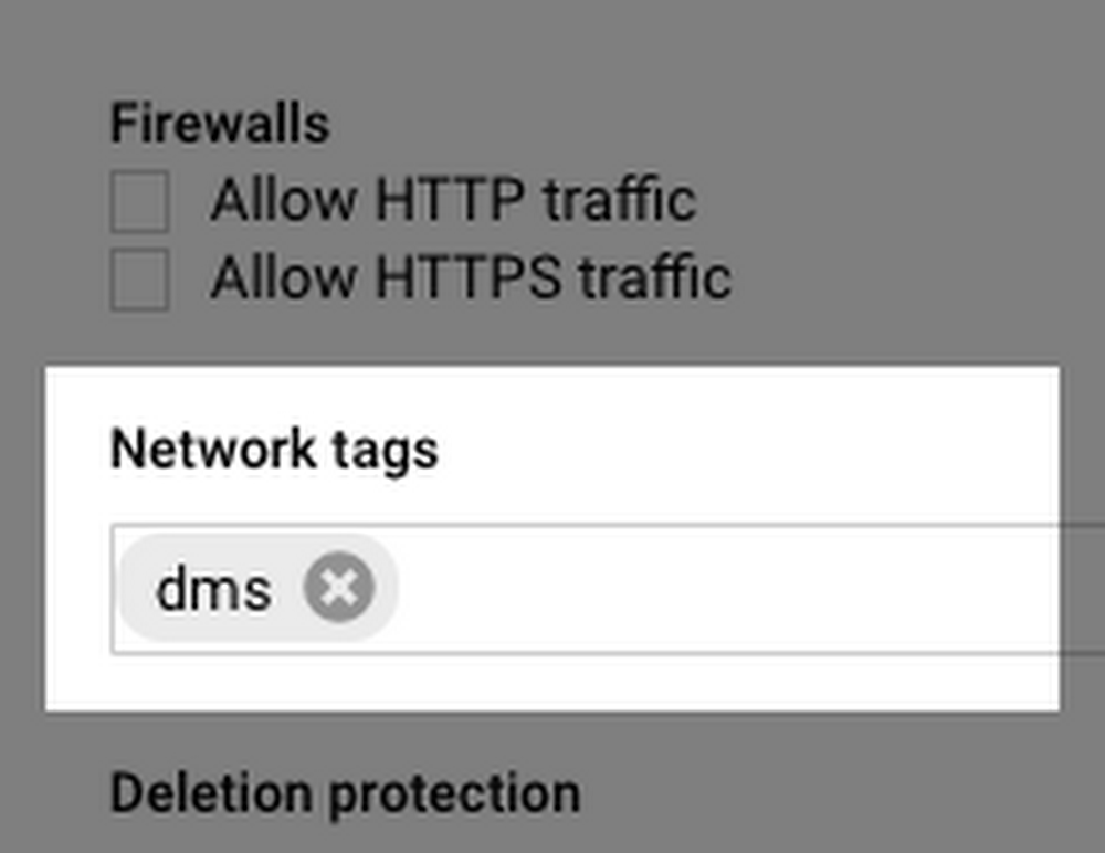 Network Tags