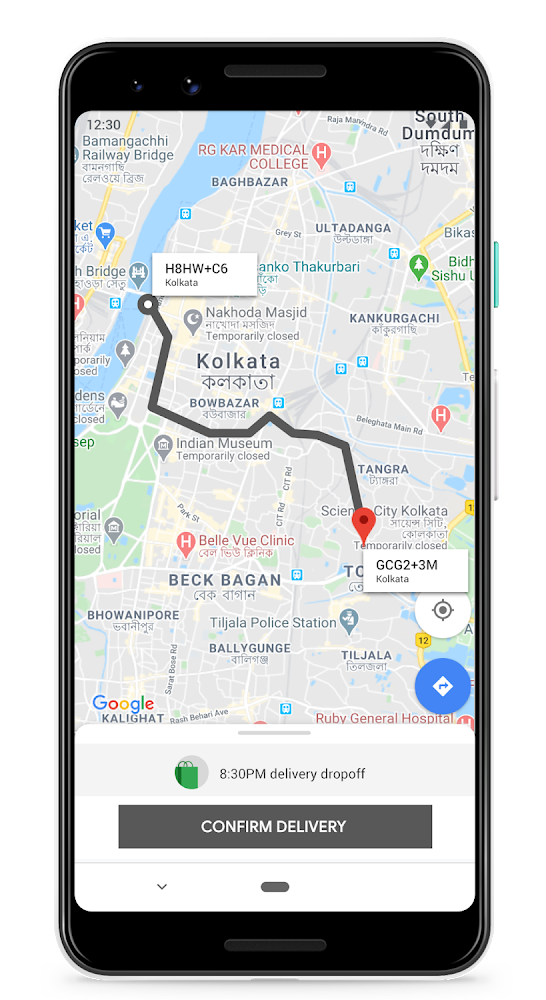 Using Plus Codes for delivery