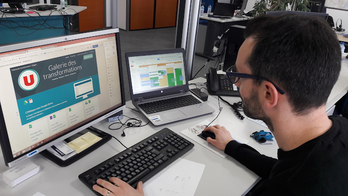 Thumbnail for Système U connects supermarket workers with Chrome and G Suite