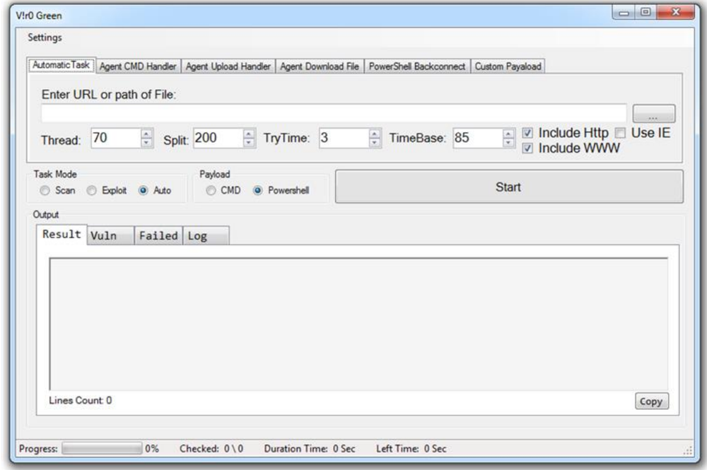 VIROGREEN GUI