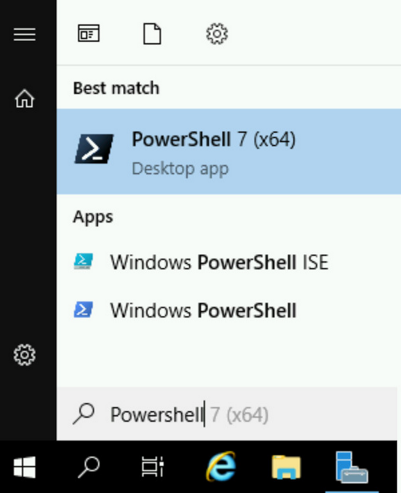 Windows VM instance search for Powershell