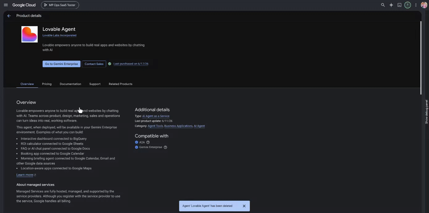 3. Registration flow -sync (Gemini Enterprise)