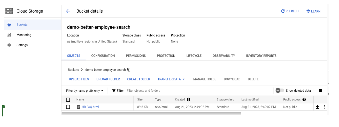 4. Cloud Storage Screenshot