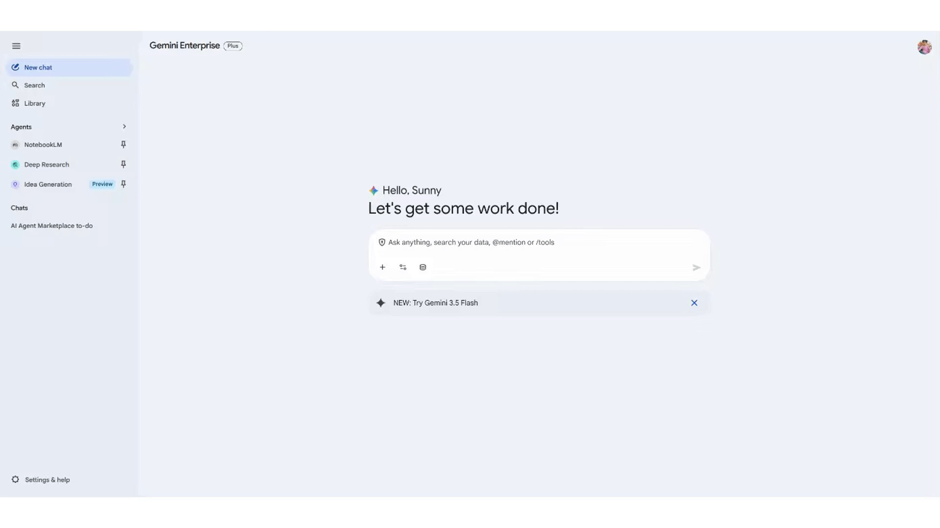 4. End-User Activation Flow (Gemini Enterprise)