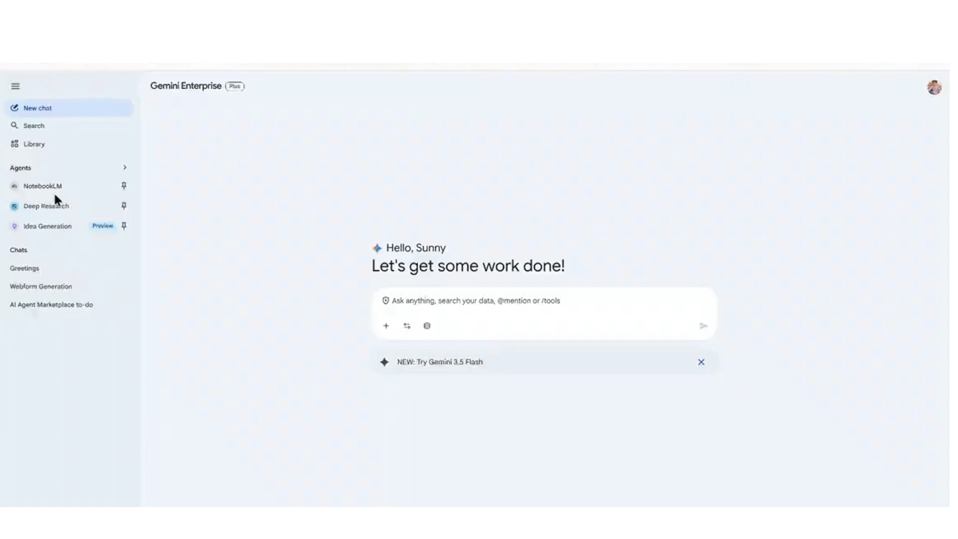 5. End-User Activation Flow (Gemini Enterprise)