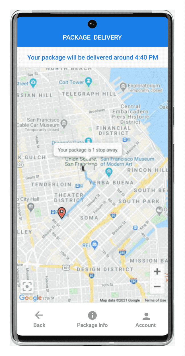 Shipment tracking with Last Mile fleet Solution