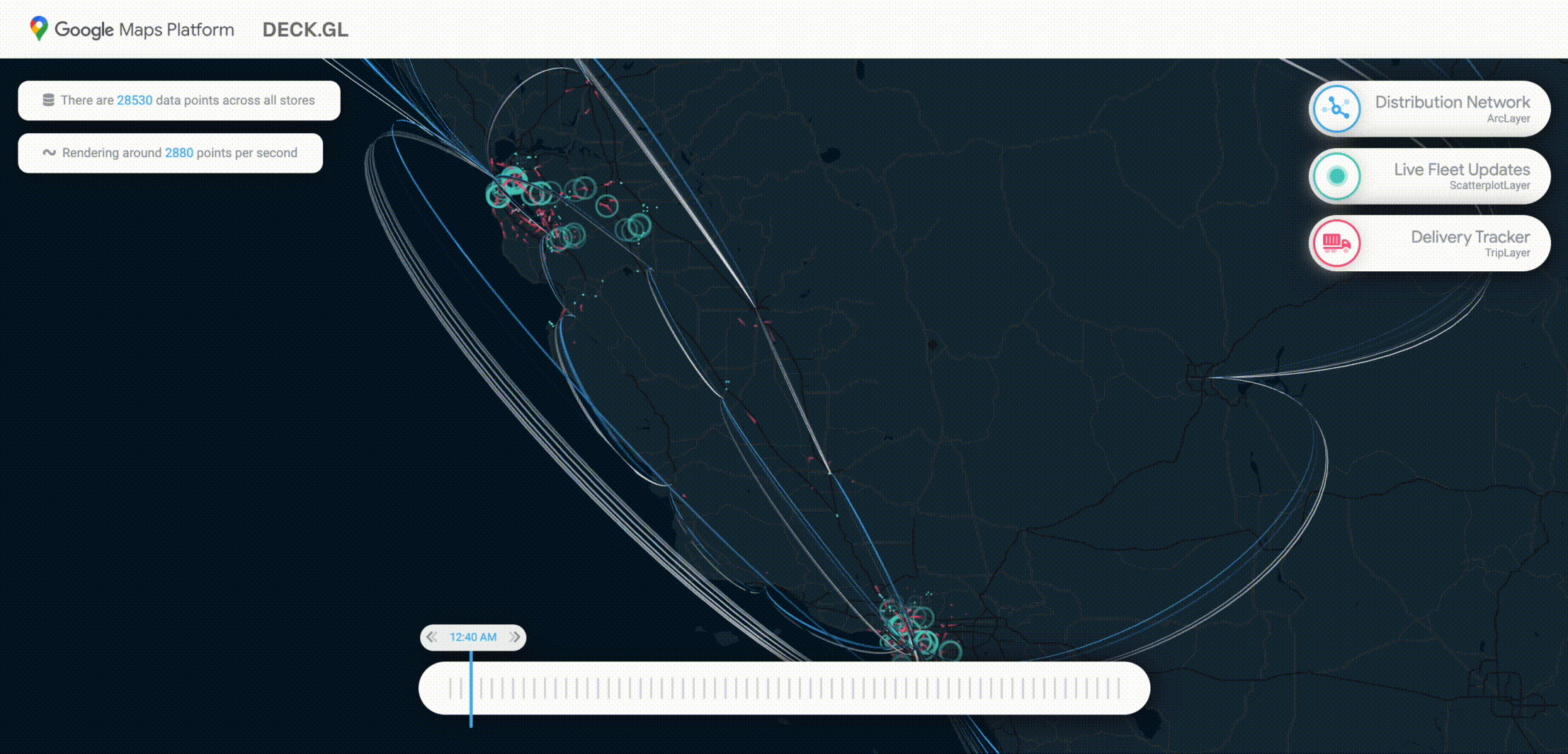 Large geospatial datasets