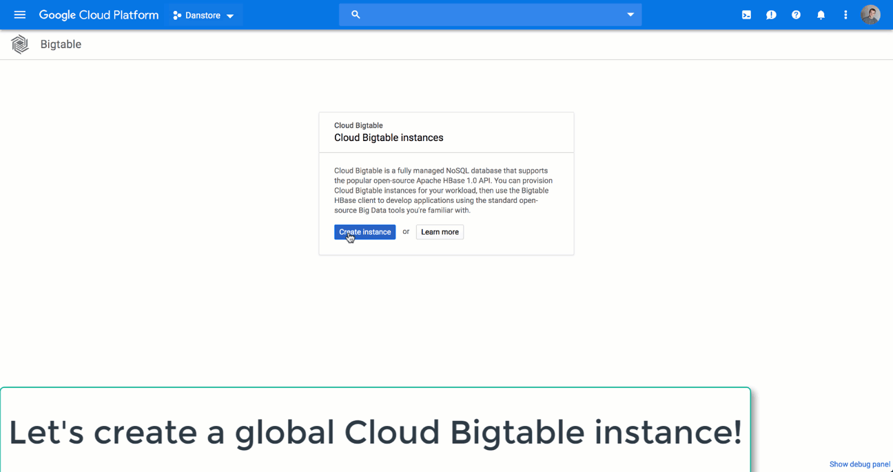 Cloud Bigtable Replication