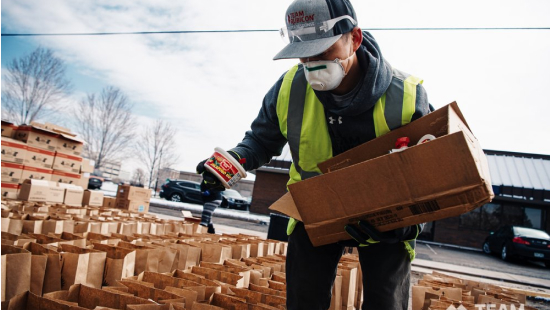 Voluntario de Team Rubicon.