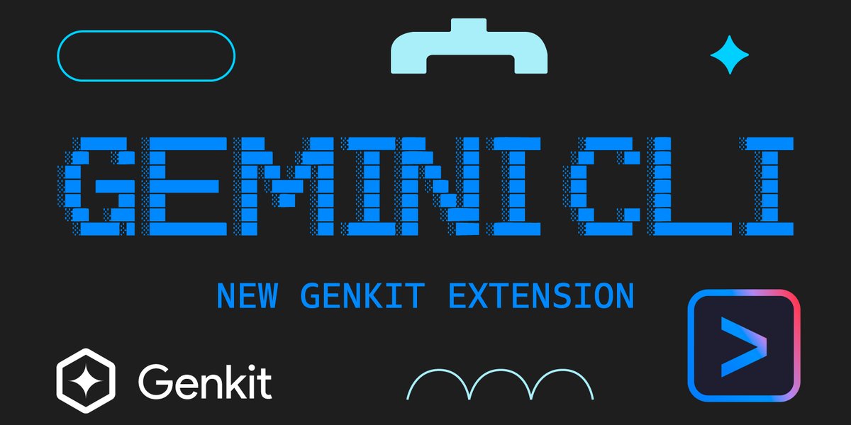 Announcing the Genkit Extension for Gemini CLI 섬네일