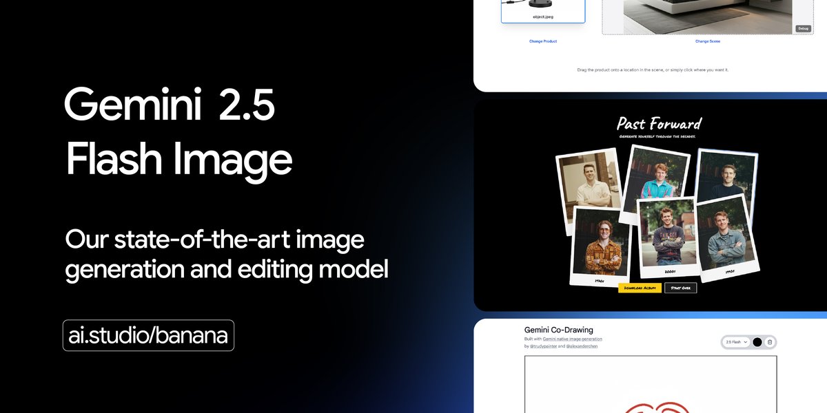Gemini 2.5 Flash Image官方宣传图