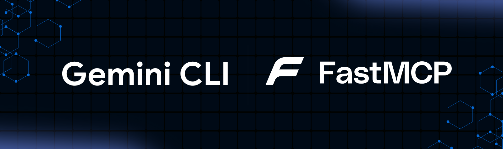 Gemini CLI - FastMCP hero image