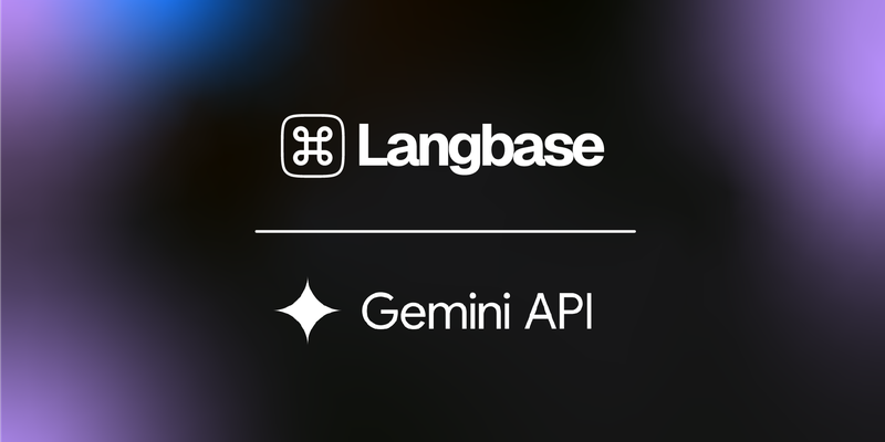 Langbase + Gemini API